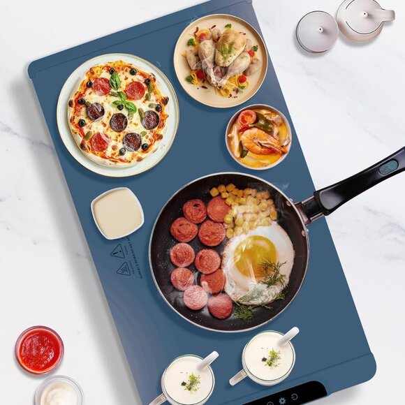 Electric Warming Tray with Adjustable Temperature Foldable Food Warmer(1 pack) - Picture 7 of 15